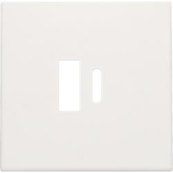 Afwerkingsset voor dubbele smart USB - A en USB - C - lader Wit